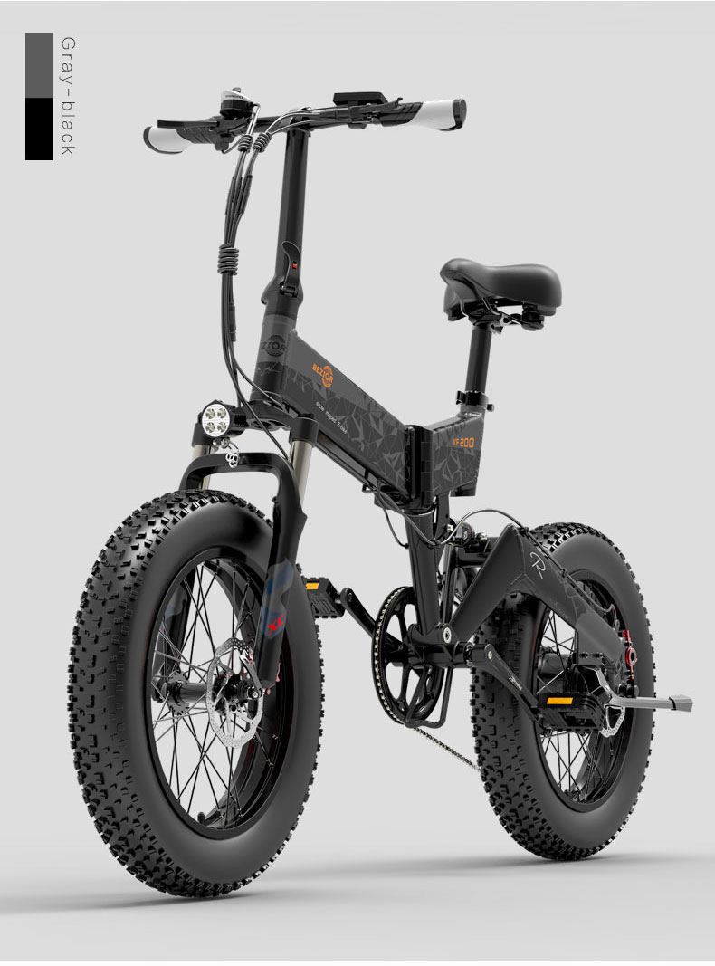 Bezior XF200 Fat Tire Electric Mountain 
