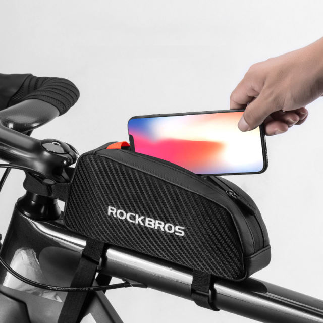 Bike Bag Waterproof Reflective Front Top Frame Tube Bag Bicycle Bag