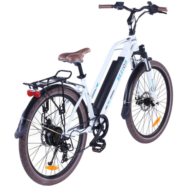 Bezior M2 250W 80KM Mileages Women E-Bike City Electric Bicycle City Moped Bike Speed 25km/h