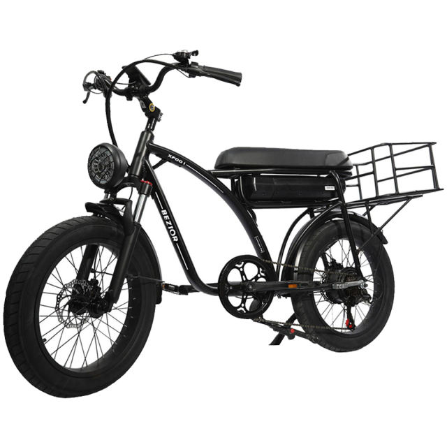 Bezior XF001 1000W 45KM Mileages Electric City Retro Moped Bike Speed 25km/h