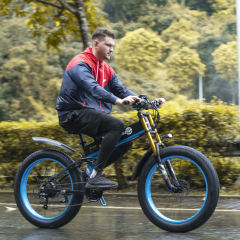 Bezior X Plus 1500W Electric Mountain Folding Bike