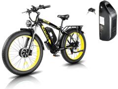 Bicicleta elétrica de montanha KETELES K800 2000W Motor Duplo