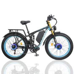 Bicicleta elétrica de montanha KETELES K800 Pro 2000W Motor Duplo