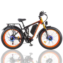 Bicicleta elétrica de montanha KETELES K800 Pro 2000W Motor Duplo