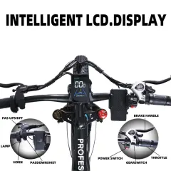 Bicicleta elétrica de montanha KETELES K800 Pro 2000W Motor Duplo