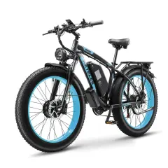 Bicicleta elétrica de montanha KETELES K800 2000W Motor Duplo