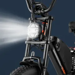 Bicicleta elétrica EAHORA LUNA 2 1000W Motor Duplo