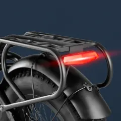 Bicicleta elétrica EAHORA LUNA 2 1000W Motor Duplo