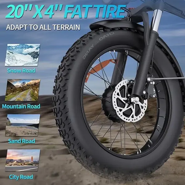 Bicicleta Elétrica RIDSTAR H20 PRO