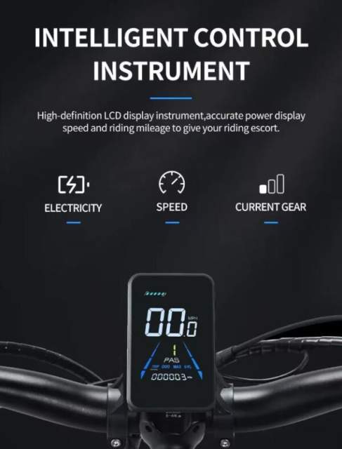 Bicicleta Elétrica RIDSTAR H20 PRO