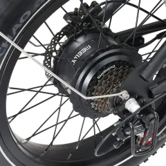 Bicicleta Elétrica MEELOD DK300 PLUS 1200W Fat Tire E-Bike | 80-160KM Long Range