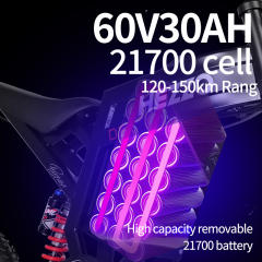 Electric Bike HEZZO D5 3000W 30Ah