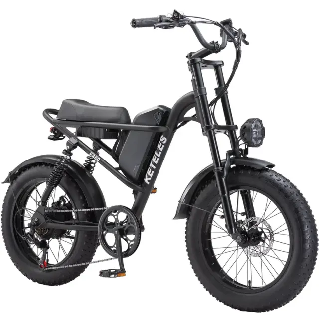 Electric Bike Keteles K880 48V17.5Ah 1000W Fat Tire E Bike, 43km/h 20