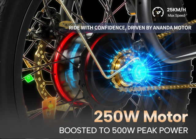 PIXAR® SuperV Light Electric Bike 500W 20