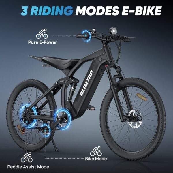 Climtop Q31 1000W Electric Bike  27.5