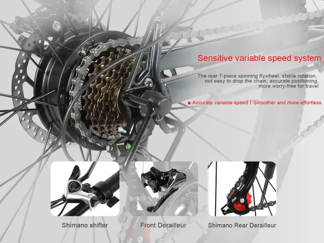 SAMEBIKE SY26-II Electric Mountain Bike 26