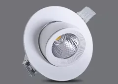 Luzes embutidas de teto LED de alto lúmen 2800-6500 K Sistema de controle de cores flexível