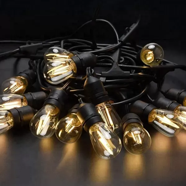 Bombillas LED de cadena 110V 220V IP65 para decoración de fiestas