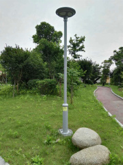 Luz solar del parque de la iluminación del paisaje llevada solar al aire libre del diseño redondo del UFO que enciende la luz solar del parque