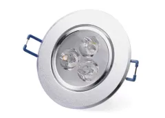 Lâmpadas downlight led de alto brilho com 3 milímetros de espessura com radiador oxidado