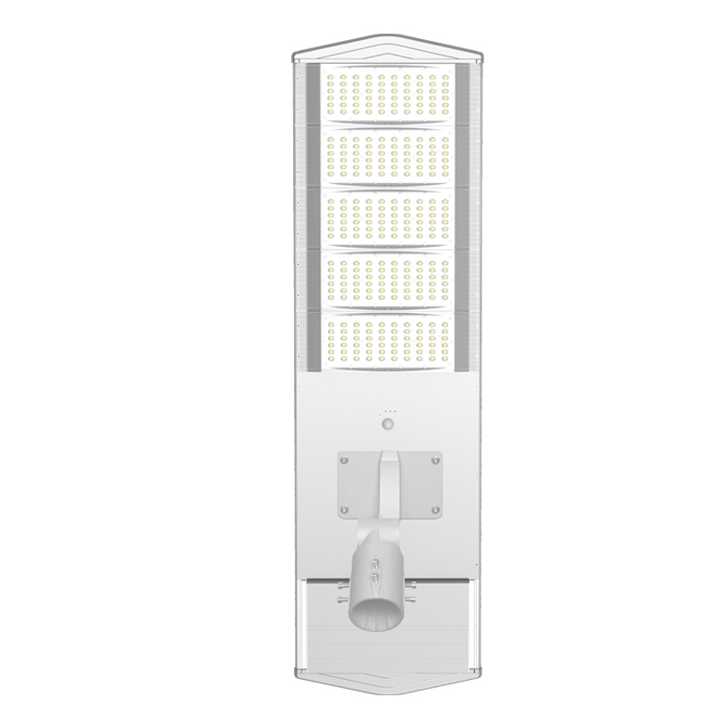 Farola solar todo en uno 100W con batería LiFePO4 y control de tiempo