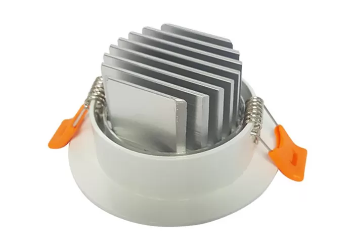 Lâmpadas downlight led de alto brilho com 3 milímetros de espessura com radiador oxidado