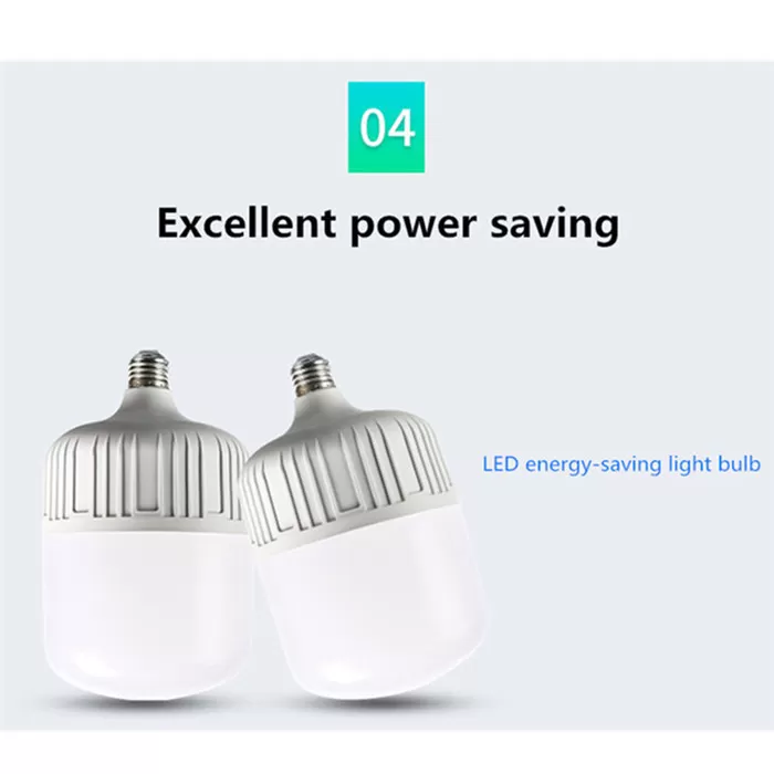 Lâmpada LED CRI 80 com economia de energia E27 T 10W 50W para iluminação interna