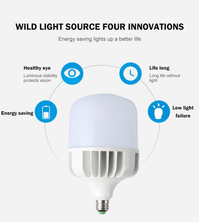 Bombilla LED ahorro de energía de 80W 100W E40 E27 T140 con microprocesador SMD2835