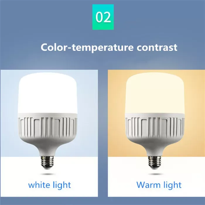 E27 T forme 10W 50W CRI 80 économiseurs d'énergie de l'ampoule LED pour l'éclairage d'intérieur