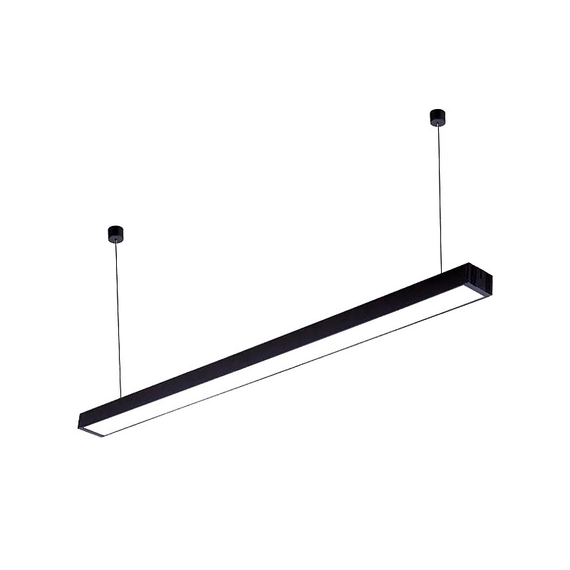 Lustres de LED lineares para escritório luzes suspensas 36w 1200mm 4 pés lineares LED luz habitação luz suspensa montada em superfície LED linear