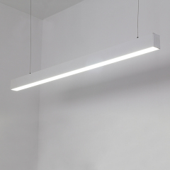 Lustres de LED lineares para escritório luzes suspensas 36w 1200mm 4 pés lineares LED luz habitação luz suspensa montada em superfície LED linear