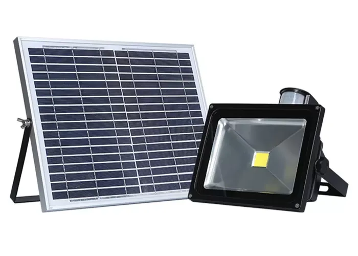 Sensor de movimiento llevado solar impermeable de la luz de inundación de Ip65 al aire libre Pir 10 20 30 50 vatios