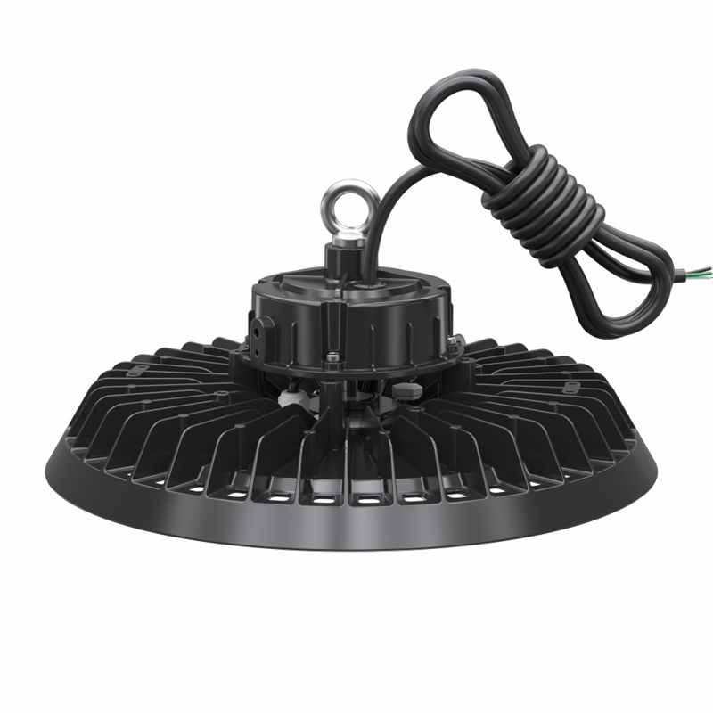 Induction UFO led high bay light 160lm/w pour Warehouse Garage Canopy Light avec détecteur de mouvement