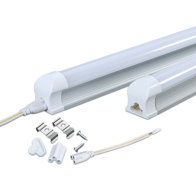 T8 Integrado Suspenso Montado 2 pés 3 pés 4 pés 5 pés 5w 9w 18w 22wLed Luminária de tubo linear com ce rohs