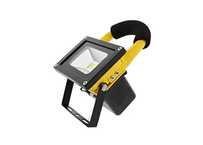 Holofote recarregável à prova d'água ip65 10 w LED luzes de trabalho de emergência