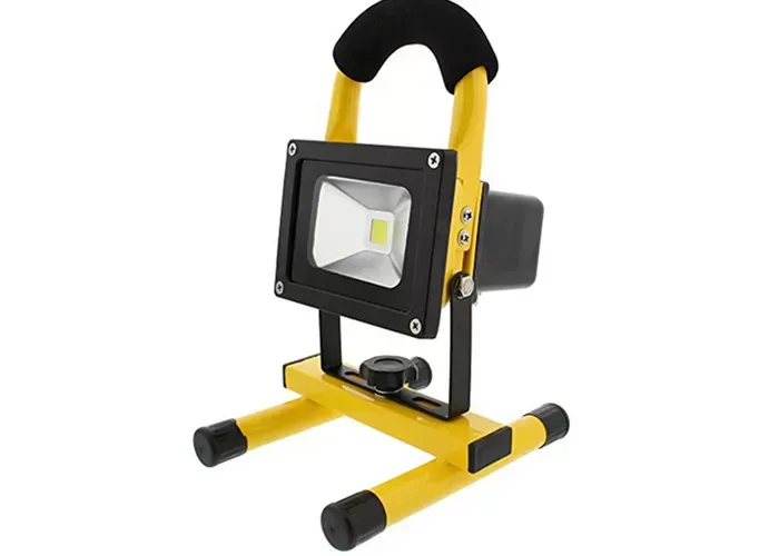 Holofote recarregável à prova d'água ip65 10 w LED luzes de trabalho de emergência