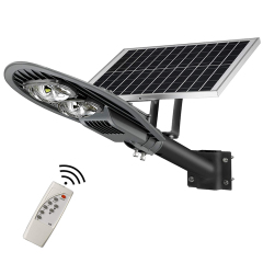 Lâmpada de rua LED à prova d'água IP67 50w 100w 150w lâmpada de rua LED solar para exterior split lâmpada de rua solar com bateria embutida