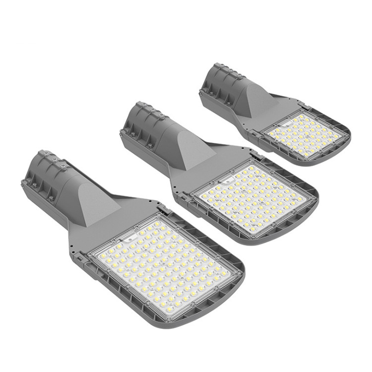 Réverbère extérieur en aluminium moulé sous pression IP66 SMD LED avec capteur de cellule photoélectrique 50W 100W 150W