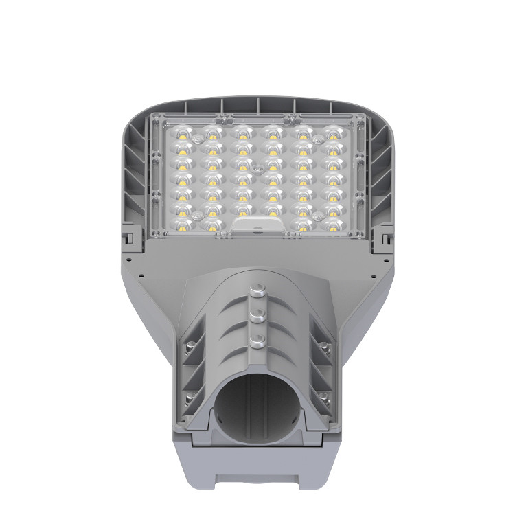 Alumínio fundido por indução IP66 SMD LED para poste externo para estrada luz pública 50W 100W 150W LED rua luz com sensor fotocélula
