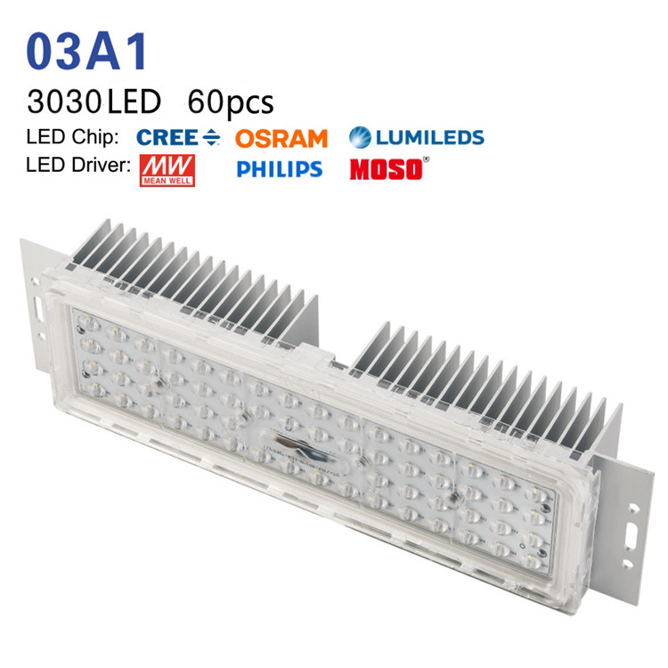 Module d'éclairage extérieur IP68 60W 120W 150W 180W LED pour projecteur de module d'éclairage public
