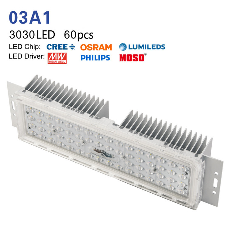 Módulo de luz exterior IP68 60W 120W 150W 180W LED para luz de inundación del módulo de alumbrado público