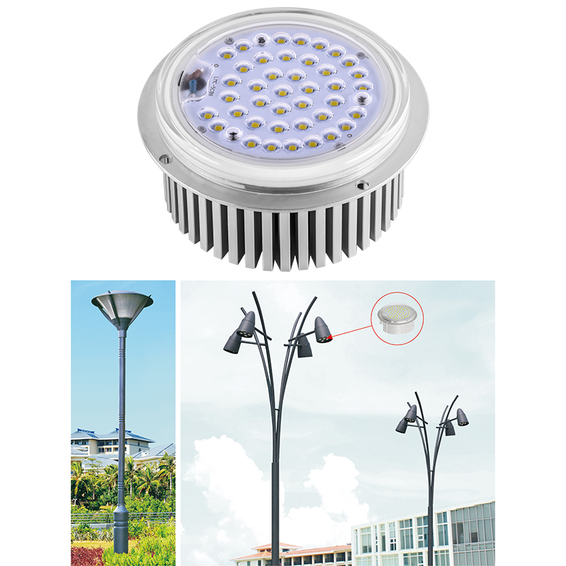 Módulo de LED IP68 5W a 60W módulo de formato redondo para iluminação pública para lâmpada de jardim substituir lâmpada