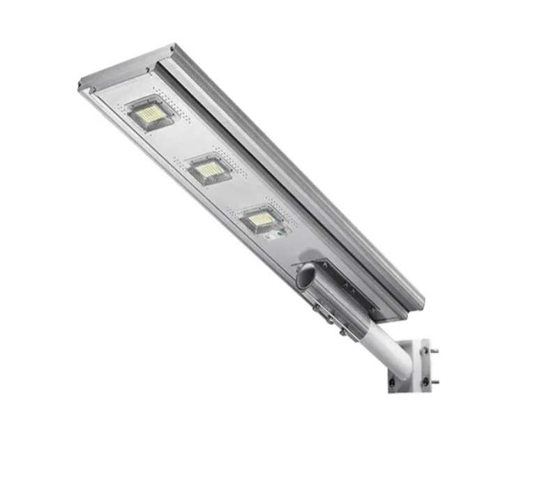 Lampadaire solaire d'extérieur à LED Unilumin avec télécommande à 360 degrés, 80 W, 60 W, 1 000 W, 160 W, 500 W, 200 W, 170 lm/W, tout-en-un