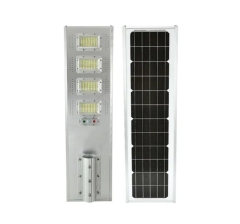 Lampadaire solaire d'extérieur à LED Unilumin avec télécommande à 360 degrés, 80 W, 60 W, 1 000 W, 160 W, 500 W, 200 W, 170 lm/W, tout-en-un