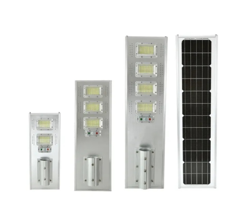 Lampadaire solaire d'extérieur à LED Unilumin avec télécommande à 360 degrés, 80 W, 60 W, 1 000 W, 160 W, 500 W, 200 W, 170 lm/W, tout-en-un