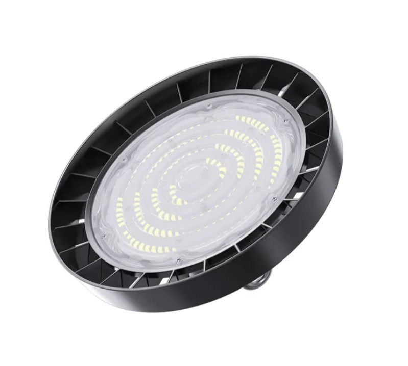 Éclairage LED haute baie 100 W, éclairage LED 150 W, éclairage LED 200 W pour entrepôt, éclairage LED haute baie UFO industriel