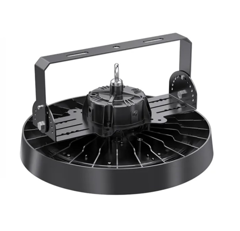 Éclairage LED haute baie 100 W, éclairage LED 150 W, éclairage LED 200 W pour entrepôt, éclairage LED haute baie UFO industriel