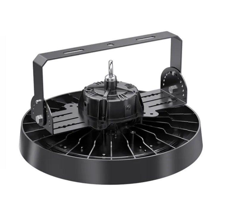 Éclairage LED haute baie 100 W, éclairage LED 150 W, éclairage LED 200 W pour entrepôt, éclairage LED haute baie UFO industriel