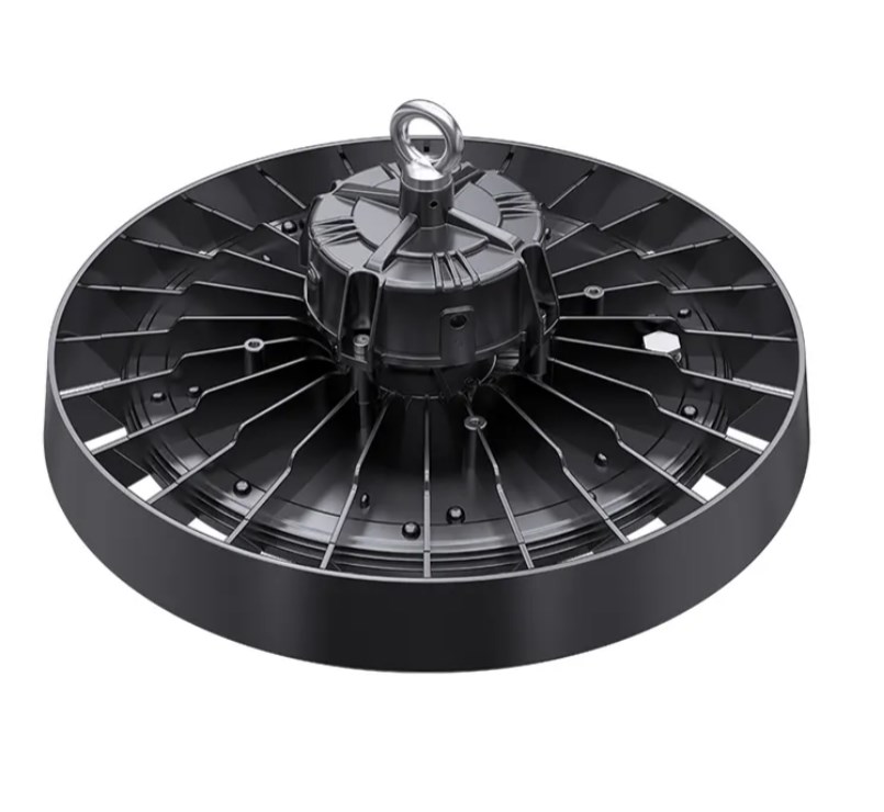 Éclairage LED haute baie 100 W, éclairage LED 150 W, éclairage LED 200 W pour entrepôt, éclairage LED haute baie UFO industriel