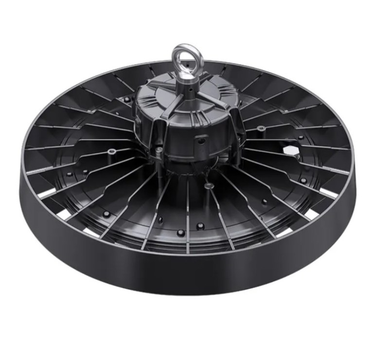 Éclairage LED haute baie 100 W, éclairage LED 150 W, éclairage LED 200 W pour entrepôt, éclairage LED haute baie UFO industriel